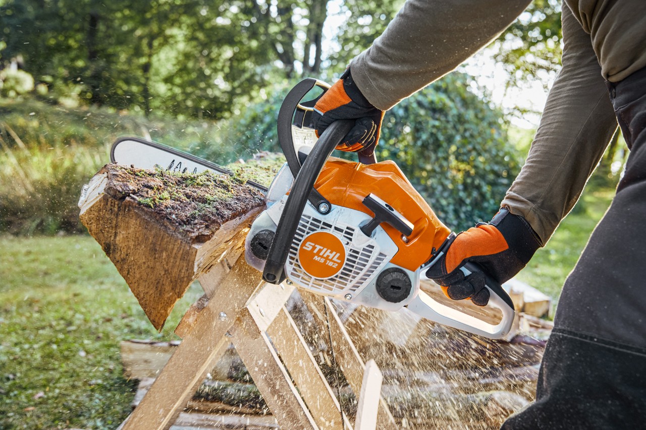 STIHL MS 162 im Einsatz